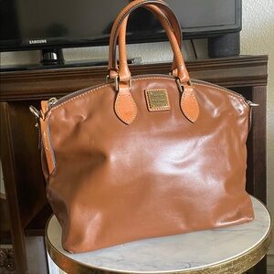 Dooney & Bourke Smooth Leather Satchel